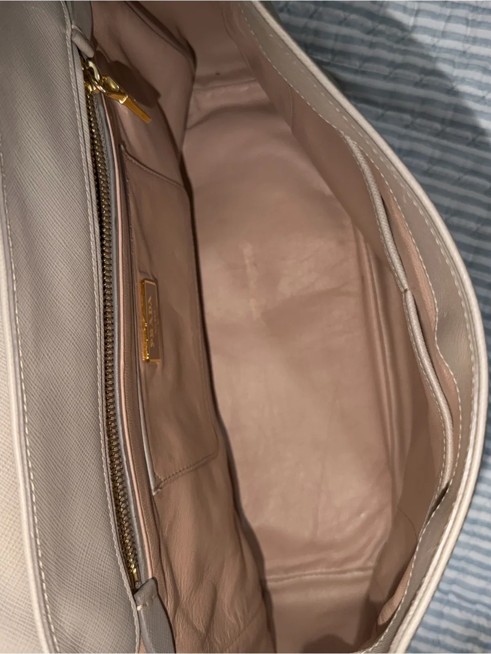 Prada sophisticated taupe